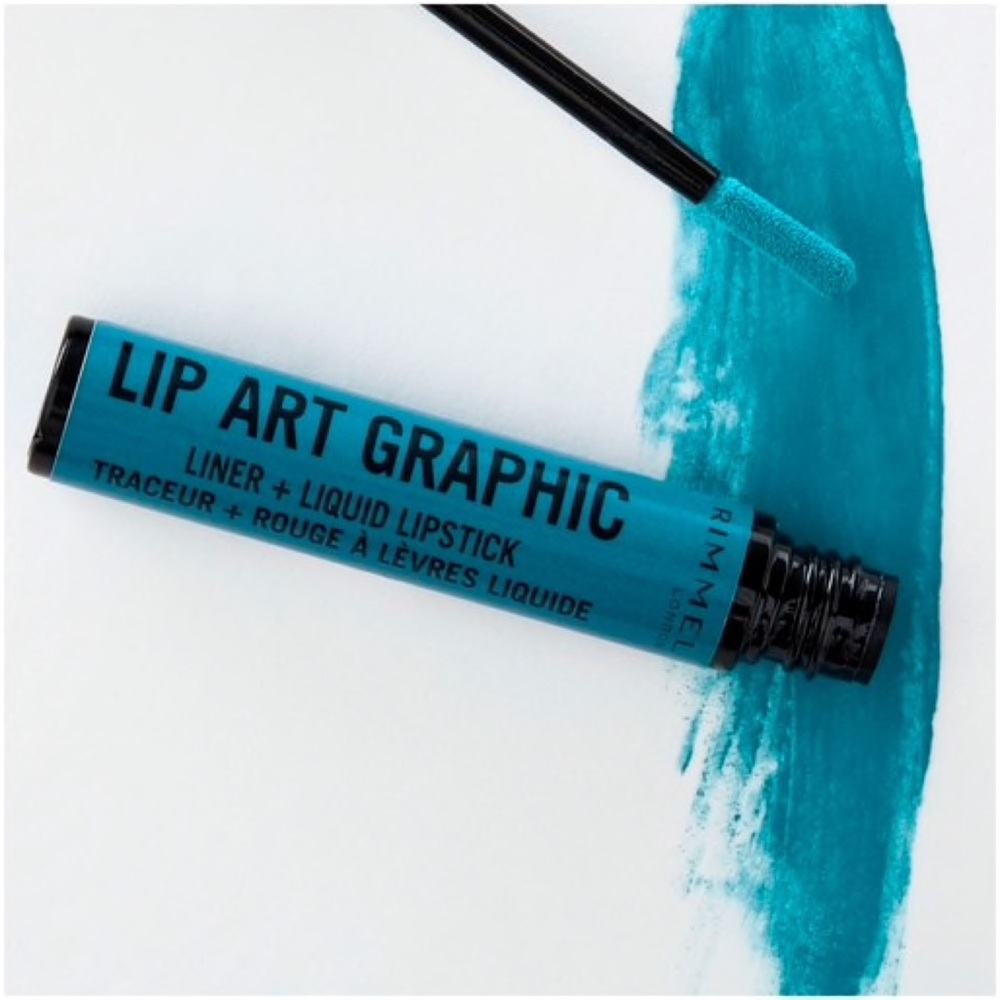 RIMMEL Lip Art Graphic Liner + Liquid Lipstick 850